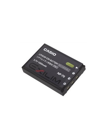 Casio BATTERIA RICARICABILE NP-70 NP-70 NP-70-H 4971850623946 ACCESSORI FOTO VIDEO