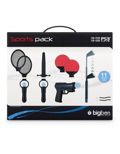 Newave Italia PS3 MOVE SPORT PACK 11 SPORT PACK 11 P3APS018 3499550293425 ACCESSORI VARI GAMES