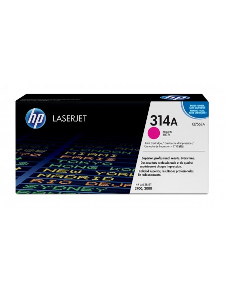 HP MAGENTA PRINT CARTRIDGE CLJ3000 Q7563A Q7563A 0829160697390 MATERIALE DI CONSUMO