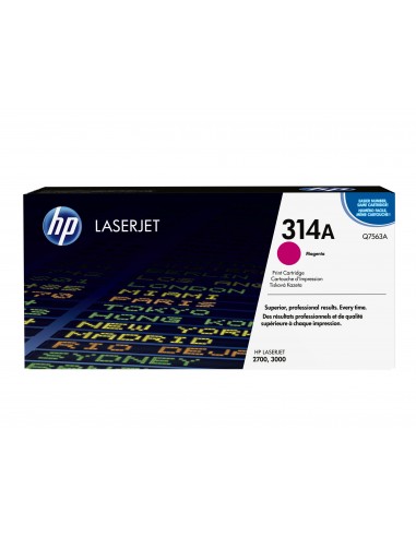 HP MAGENTA PRINT CARTRIDGE CLJ3000 Q7563A Q7563A 0829160697390 MATERIALE DI CONSUMO