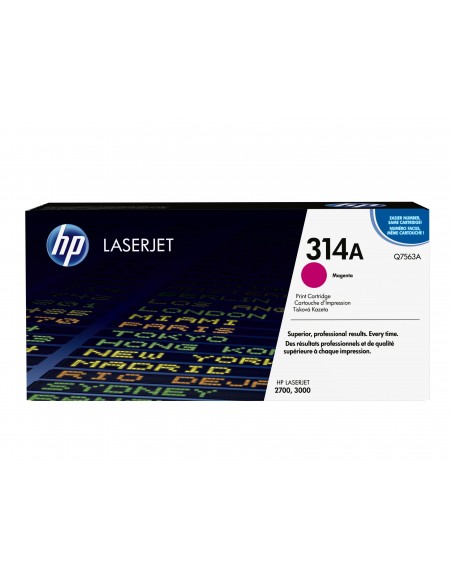 HP MAGENTA PRINT CARTRIDGE CLJ3000 Q7563A Q7563A 0829160697390 MATERIALE DI CONSUMO