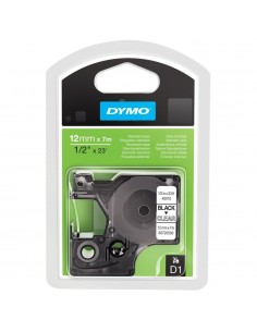 Dymo CF5NASTRI  D1 12MMX7M NERO TRASP D1 S0720500S 5411313450607 MATERIALE DI CONSUMO