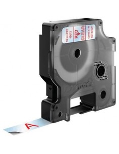 Dymo CF5NASTRI  D1 12MMX7M ROSSO TRASP D1 S0720520 5411313450621 MATERIALE DI CONSUMO 2