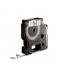 Dymo CF5NASTRI  D1 12MMX7M NERO BIANC D1 S0720530S 5411313450638 MATERIALE DI CONSUMO 2