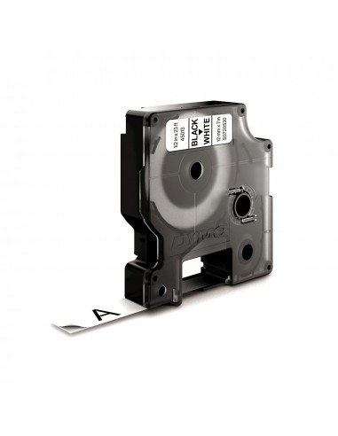 Dymo CF5NASTRI  D1 12MMX7M NERO BIANC D1 S0720530S 5411313450638 MATERIALE DI CONSUMO