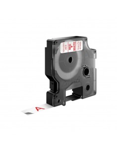 Dymo CF5NASTRI D1 12MMX7M ROSSO BIAN D1 S0720550 5411313450652 MATERIALE DI CONSUMO 2