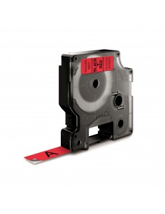 Dymo CF5NASTRI D1 12MMX7M NERO ROSSO D1 S0720570 5411313450676 MATERIALE DI CONSUMO 2