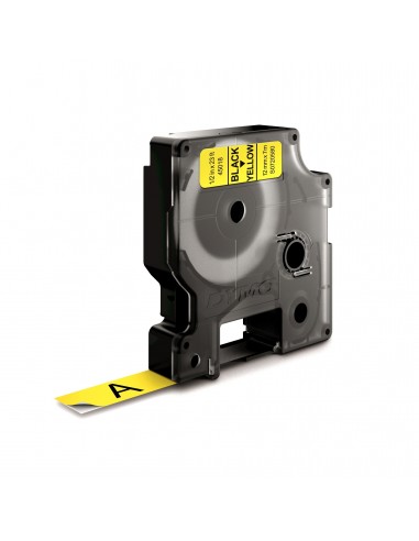 Dymo CF5NASTRI  D1 12MMX7M NERO GIALL D1 S0720580S 5411313450683 MATERIALE DI CONSUMO