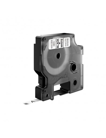 Dymo CF5NASTRI  D1 6MMX7M NERO BIANCO D1 S0720780S 5411313436335 MATERIALE DI CONSUMO