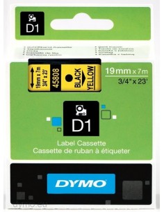 Dymo CF5NASTRI D1 19MMX7M NERO GIALLO D1 S0720880 5411313452687 MATERIALE DI CONSUMO