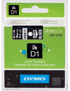 Dymo CF5NASTRI D1 19MMX7M BIANC NERO D1 S0720910 5411313452717 MATERIALE DI CONSUMO