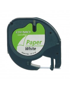 Dymo CF10NASTRI LETR CART 12MMX4M BIA LETRATAG S0721510S 5411313912105 MATERIALE DI CONSUMO