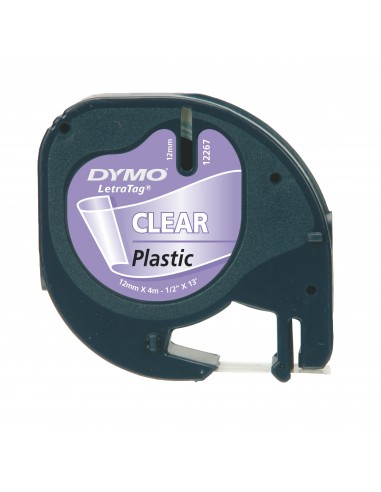 Dymo CF10NASTRI LETRATAG 12MMX4M TRASP LETRATAG S0721530 15411313122679 MATERIALE DI CONSUMO