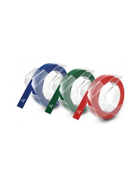 Dymo CF5X3NASTRO RILIEVO 9MMX3M ASSORTIT 3D S0847750 23501170847750 MATERIALE DI CONSUMO