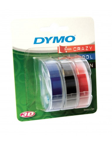 Dymo CF5X3NASTRO RILIEVO 9MMX3M ASSORTIT 3D S0847750 23501170847750 MATERIALE DI CONSUMO