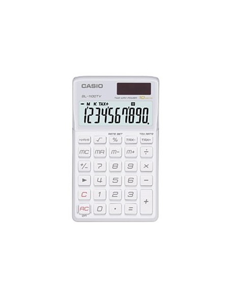 Casio SL-1100TV BIANCO SL-1100TV SL-1100TVBIA 4971850181163 CALCOLATRICI