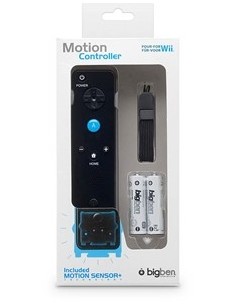 Newave Italia WII TELECOMANDO MOTION PLUS NERO TELECOMANDO MOTION PLUS WIAWI009 3499550285178 ACCESSORI VARI GAMES 2