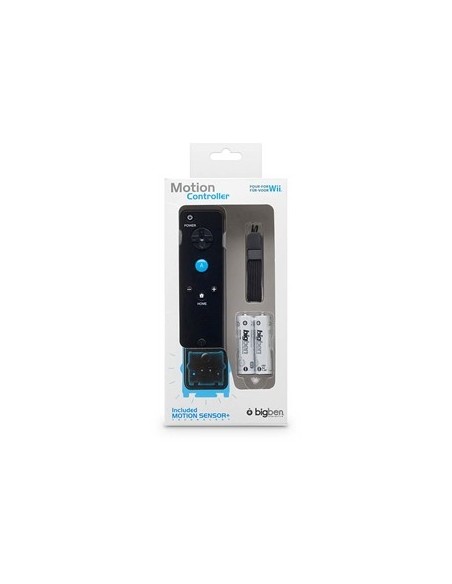 Newave Italia WII TELECOMANDO MOTION PLUS NERO TELECOMANDO MOTION PLUS WIAWI009 3499550285178 ACCESSORI VARI GAMES