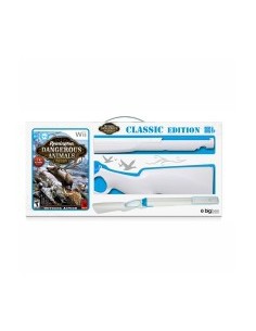 Newave Italia WII REM DANG ANIMAL + FUCILE BIANCO REMINGTON DANGEROUS ANIMALS + FUCIL WIGRE004 3499550296938 VIDEOGAMES
