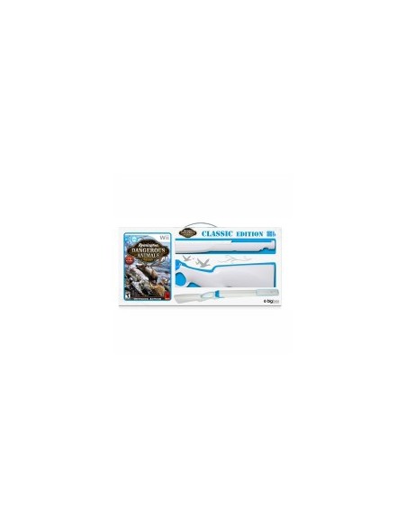 Newave Italia WII REM DANG ANIMAL + FUCILE BIANCO REMINGTON DANGEROUS ANIMALS + FUCIL WIGRE004 3499550296938 VIDEOGAMES