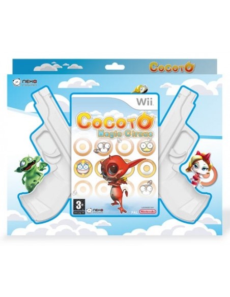 Newave Italia WII COCOTO MAGIC CIRCUS + 2 PISTOLE COCOTO MAGIC CIRCUS WISCO06 3499550272956 VIDEOGAMES