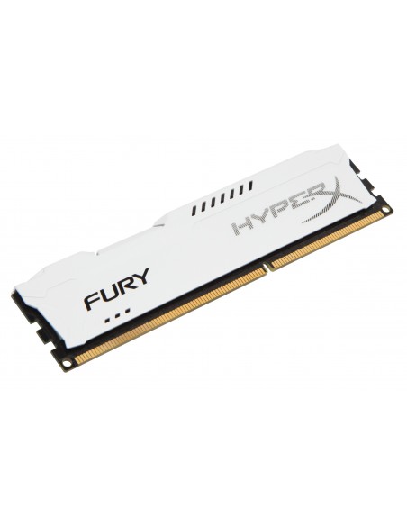 Kingston 8GB 1866MHZ HYPERX FURY WHITE HYPERX FURY WHITE SERIES HX318C10FW 8 0740617230666 MODULI DI MEMORIA