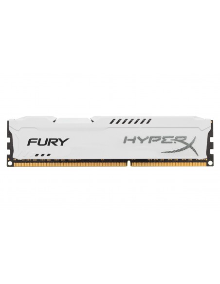 Kingston 8GB 1866MHZ HYPERX FURY WHITE HYPERX FURY WHITE SERIES HX318C10FW 8 0740617230666 MODULI DI MEMORIA