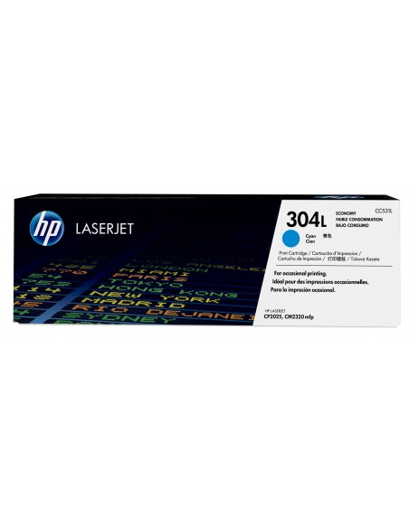 HP Inc HP 304L ECONOMY CIANO LASERJET 304L CC531L 0888793239513 MATERIALE DI CONSUMO