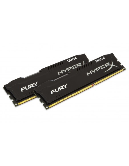 Kingston 16GB 2133MHZ DDR4 NON-ECC CL14 HYPERX FURY BLACK SERIES HX421C14FBK2 16 0740617241044 MODULI DI MEMORIA