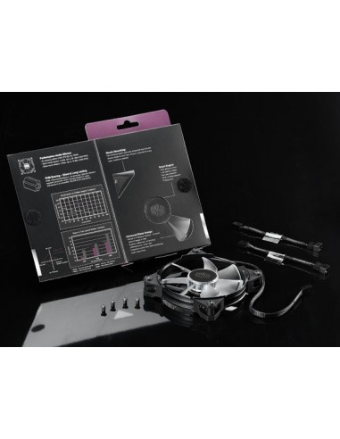 Cooler Master VENTOLA JET FLO LED ROSSO JetFlo 120 R4-JFDP-20PR-R1 4719512042250 DISSIPATORI  VENTOLE