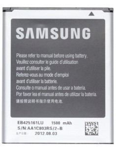Samsung BATTERY GALAXY ACE 2 BATTERY GALAXY ACE 2 EB425161LUCSTD 8806085176881 TELEFONIA - ACCESSORI