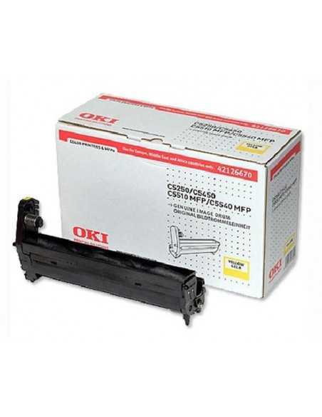 Oki TAMBURO  STAMPA YELLOW  C5250 5450 42126670 42126670 5031713027591 MATERIALE DI CONSUMO