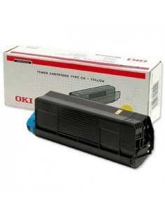 Oki CARTUC. TONER GIALLO C5100 52 53 54 42127405 42127405 5031713925040 MATERIALE DI CONSUMO
