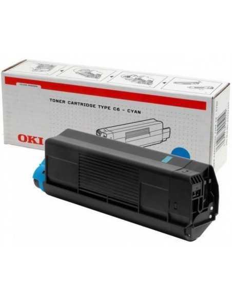 Oki CARTUC TONER CIANO C51 52 53 54 42127407 42127407 5031713925019 MATERIALE DI CONSUMO