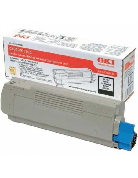 Oki CARTUCCIA TONER BLACK C5800 5900 43324424 43324424 5031713031680 MATERIALE DI CONSUMO