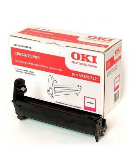 Oki TAMBURO  STAMPA MAGENTA C5800 5900 43381722 43381722 5031713031710 MATERIALE DI CONSUMO