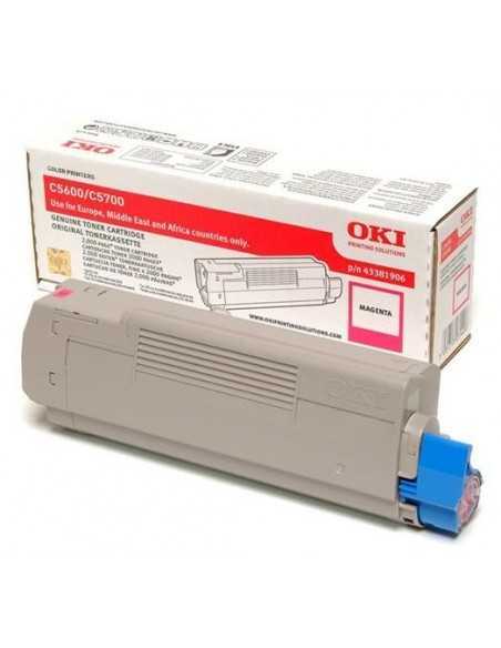 Oki CARTUCCIA TONER MAGENTA C5600 5700 43381906 43381906 5031713031406 MATERIALE DI CONSUMO