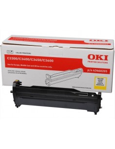 Oki TAMBURO GIALLO C3300 3400 3450 3600 43460205 43460205 5031713032076 MATERIALE DI CONSUMO