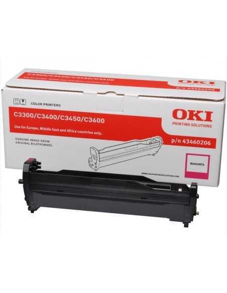 Oki TAMBURO MAGENTA 3300 3400 3450 3600 43460206 43460206 5031713032083 MATERIALE DI CONSUMO