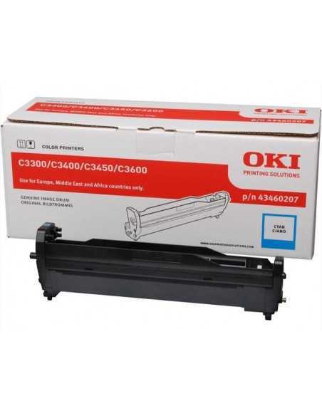 Oki TAMBURO  CIANO C3300 3400 3450 3600 43460207 43460207 5031713032090 MATERIALE DI CONSUMO