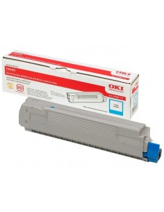 Oki TONER CIANO PER C8600 88 6000PAGINE 43487711 43487711 5031713037736 MATERIALE DI CONSUMO