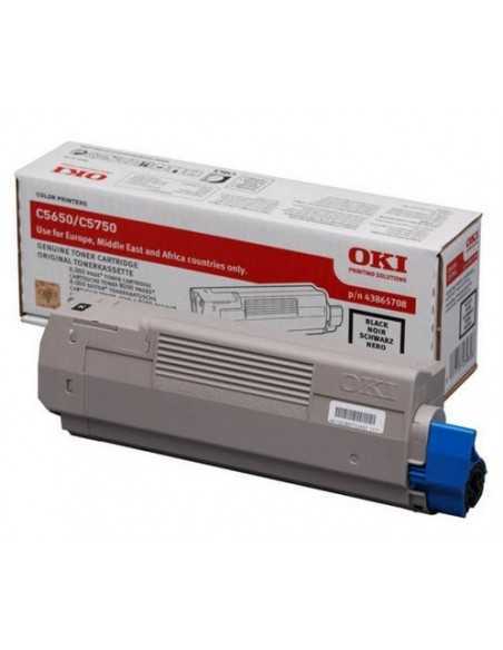Oki TONER NERO C5650 5750  8000 PAG 43865708 43865708 5031713039808 MATERIALE DI CONSUMO