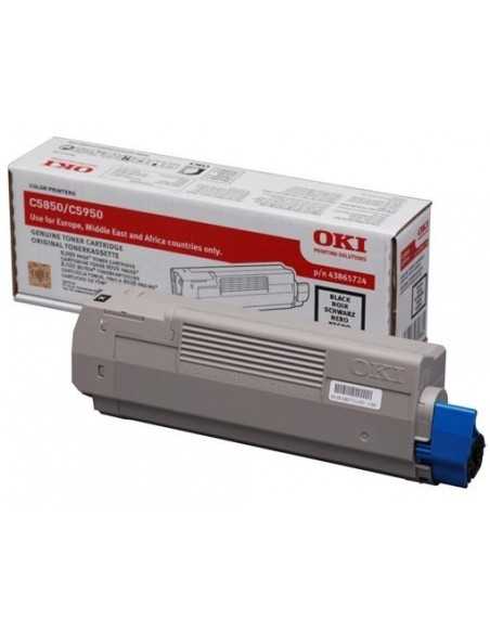 Oki TONER NERO C5850 5950  8000 PAG 43865724 43865724 5031713039884 MATERIALE DI CONSUMO
