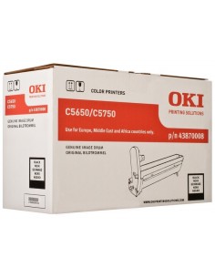 Oki TAMBURO STAMPA BLACK C5650 5750 43870008 43870008 5031713040125 MATERIALE DI CONSUMO