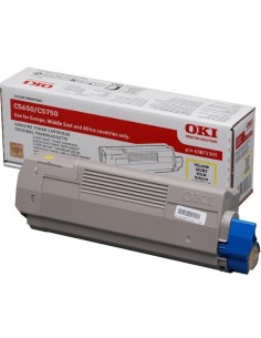 Oki TONER GIALLO C5650 5750 2000 PAG 43872305 43872305 5031713039778 MATERIALE DI CONSUMO