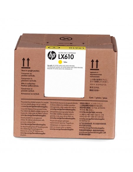 HP CARTUCCIA INK LX610 3LT GIALLO CN672A CN672A 0886111158461 MATERIALE DI CONSUMO
