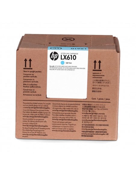 HP CARTUCCIA INK LX610 3LT CIANOCHIARO CN674A CN674A 0886111158485 MATERIALE DI CONSUMO