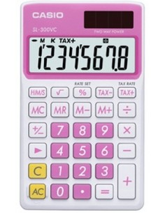 Casio SL-300VCROSA SL-300VC SL-300VCROSA 4971850187141 CALCOLATRICI