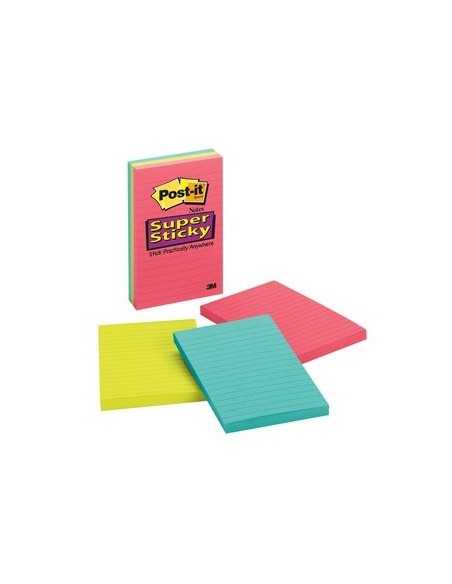 Post-It Super Sticky CF3BLOC POST-IT SUPSTIC 4690-SS3RIO 660-3SSUC-EU 76034 0051135813324 BLOCCHI QUADERNI E RUBRICHE
