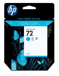 HP Inc CART.  72 CIANO VIVERA 69 ML 72 C9398A 0808736779661 MATERIALE DI CONSUMO